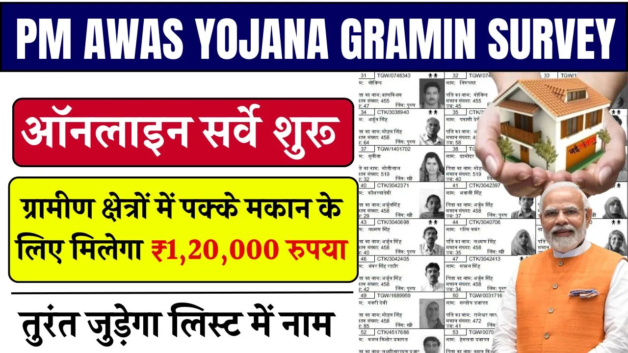 PM Awas Yojana Gramin Survey