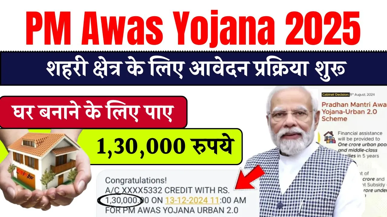 PM Awas Yojana Urban Apply Online